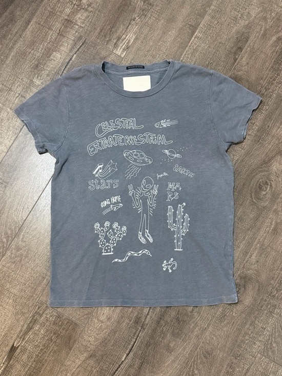 MOTHER Tops - Mother Celestial Extraterrestrial Tee - size small
